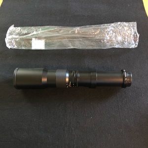 500mm Telephoto Lens for Cannon, Pentax and Minolta Mount